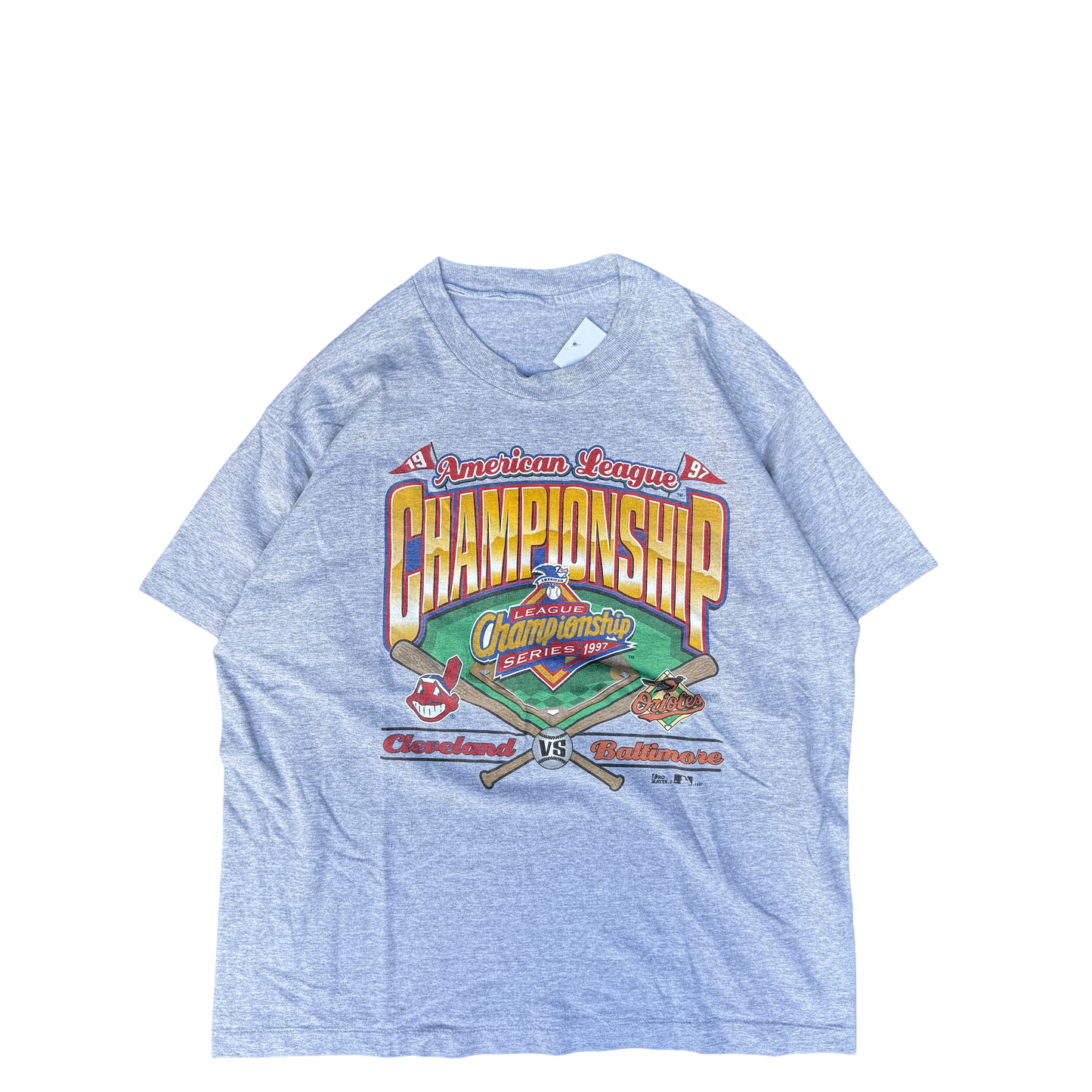 1997 American League Championship Cleveland vs Baltimore T-Shirt (XL)