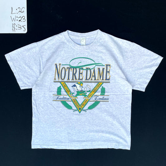 Notre Dame Fighting Irish Graphic T-Shirt (L)