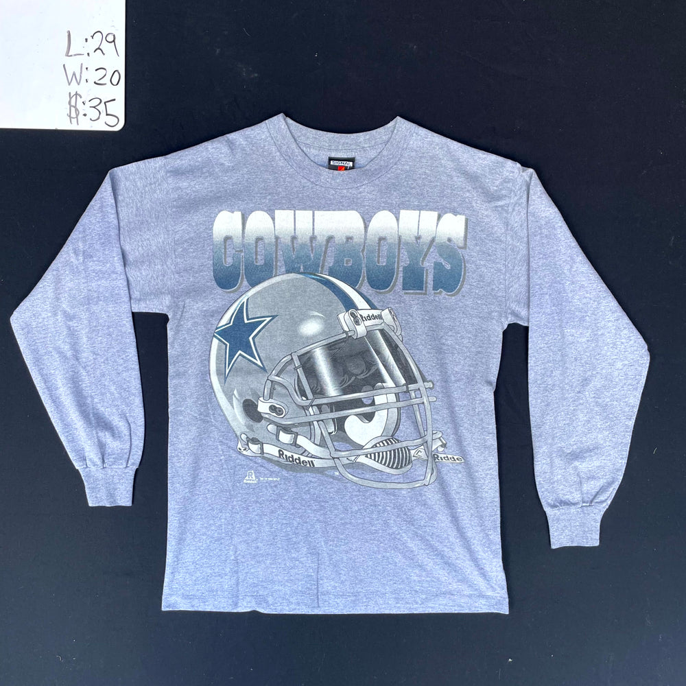 1990s Dallas Cowboys NFL Long Sleeve Graphic Tee (M)