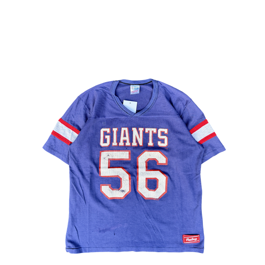 1980s Rawlings New York Giants #56 NFL Jersey Tee (L)