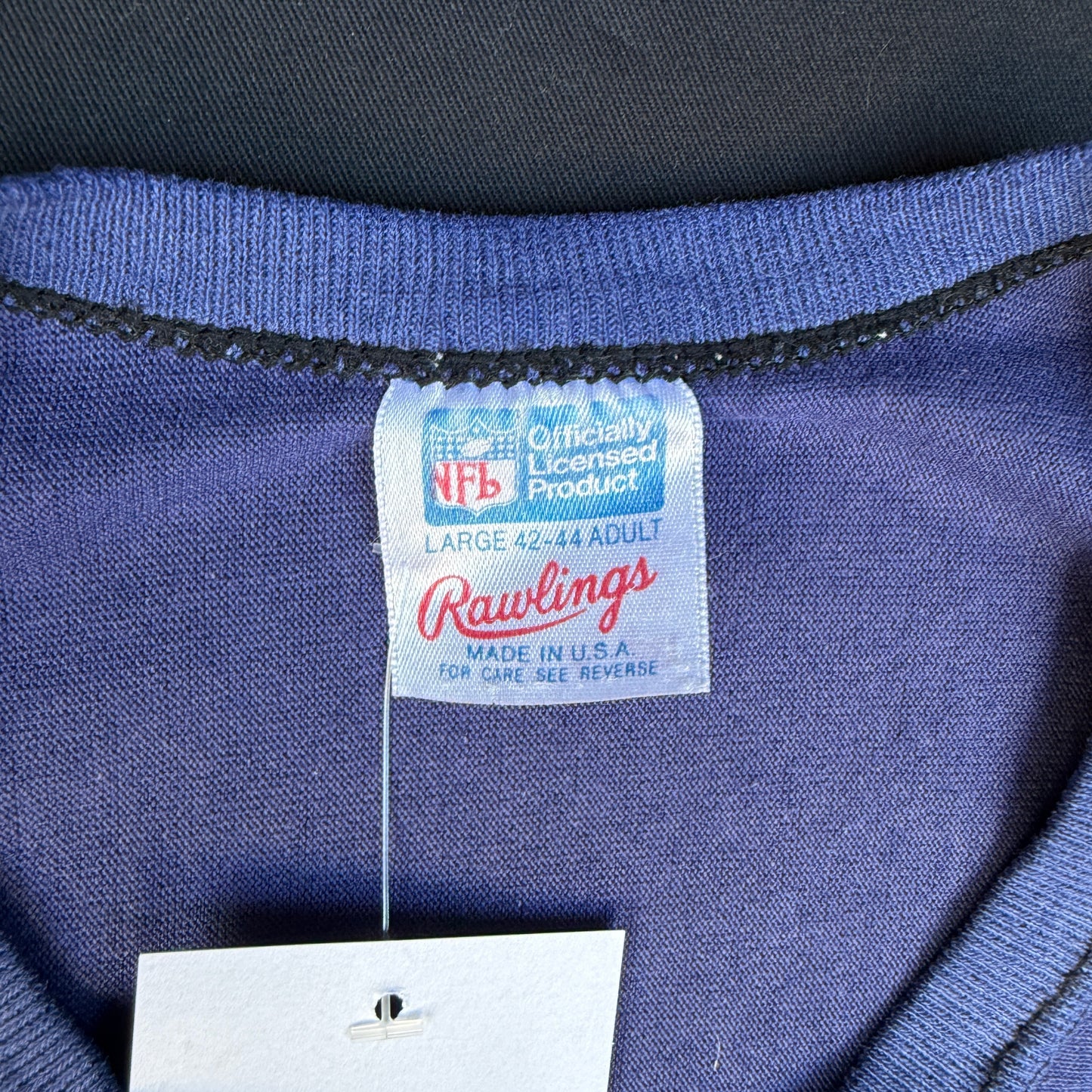 1980s Rawlings New York Giants #56 NFL Jersey Tee (L)