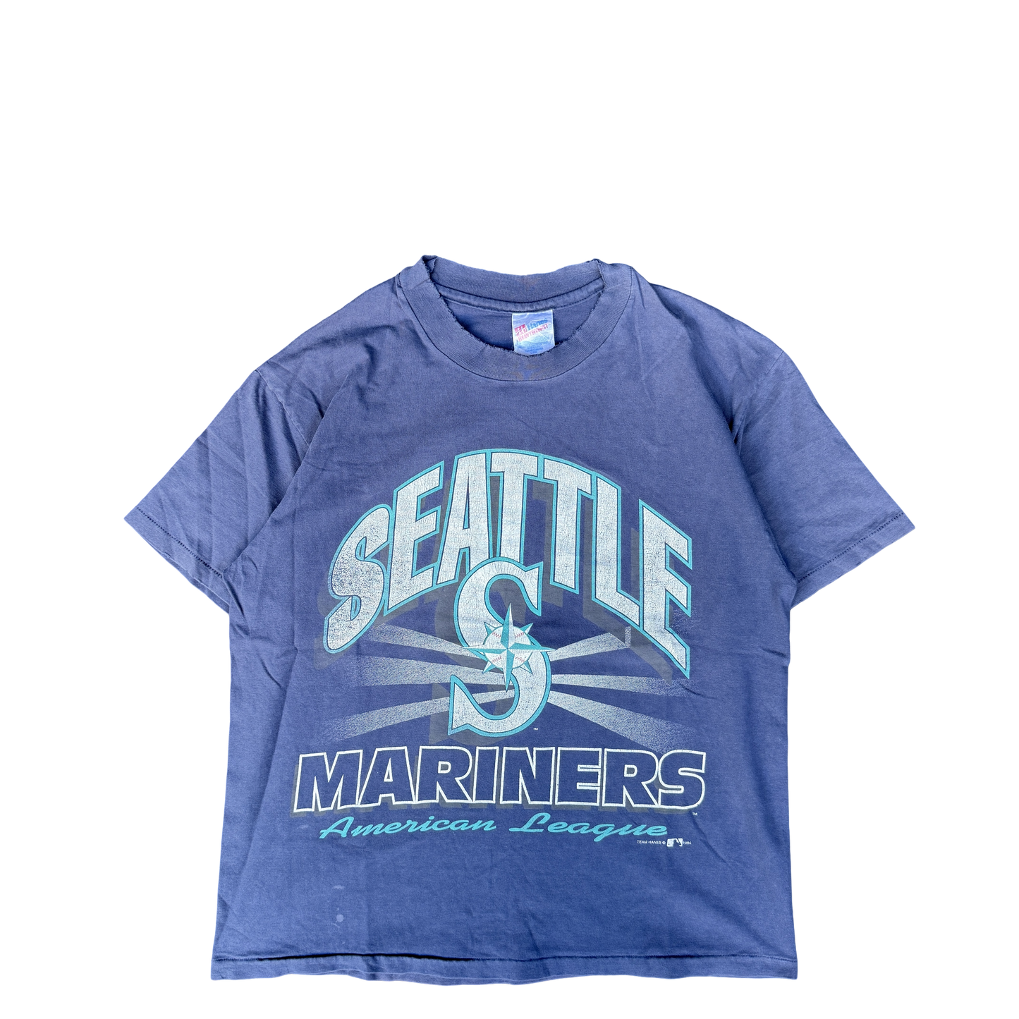 1990s Hanes Seattle Mariners Graphic Tee (M)