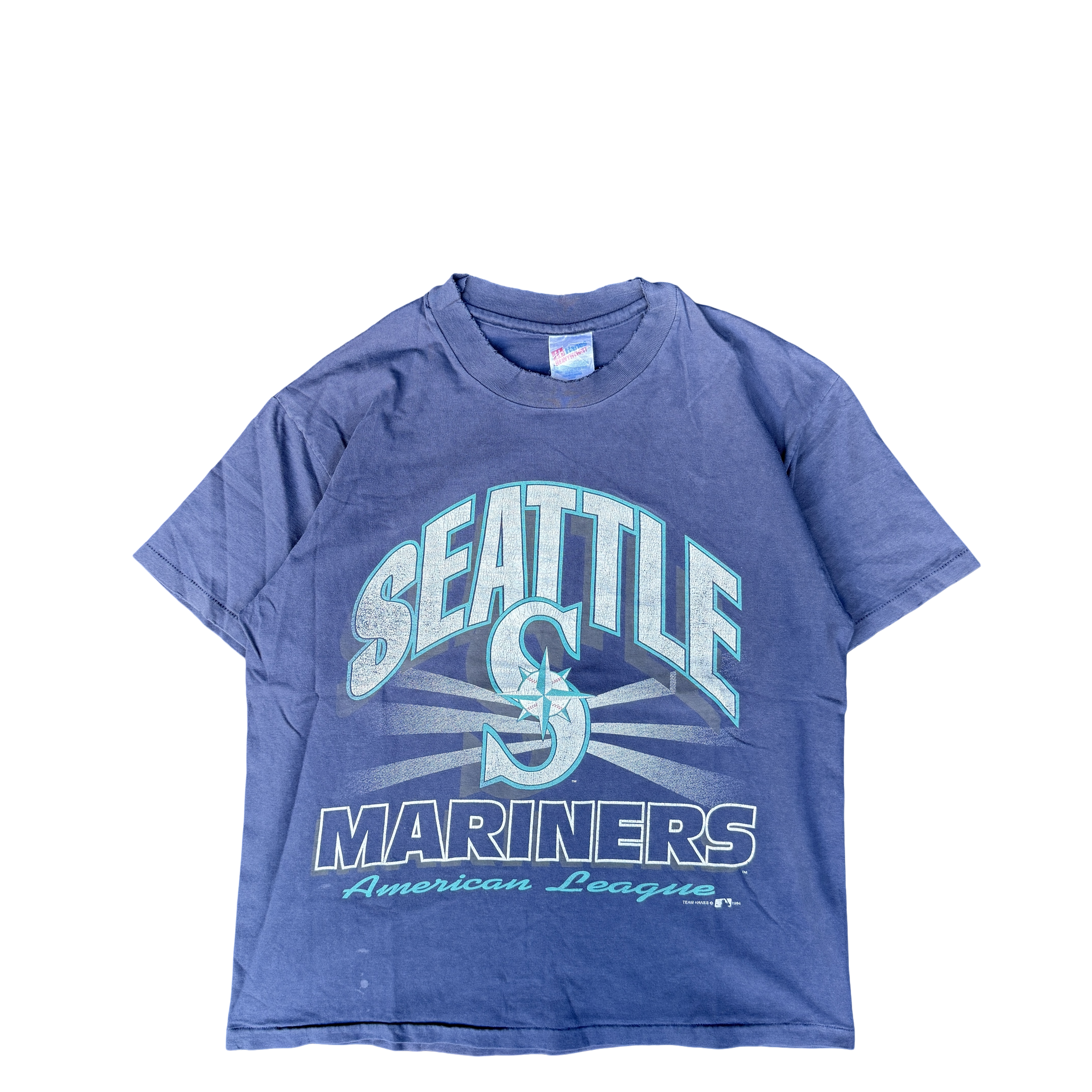 1990s Hanes Seattle Mariners Graphic Tee (M)
