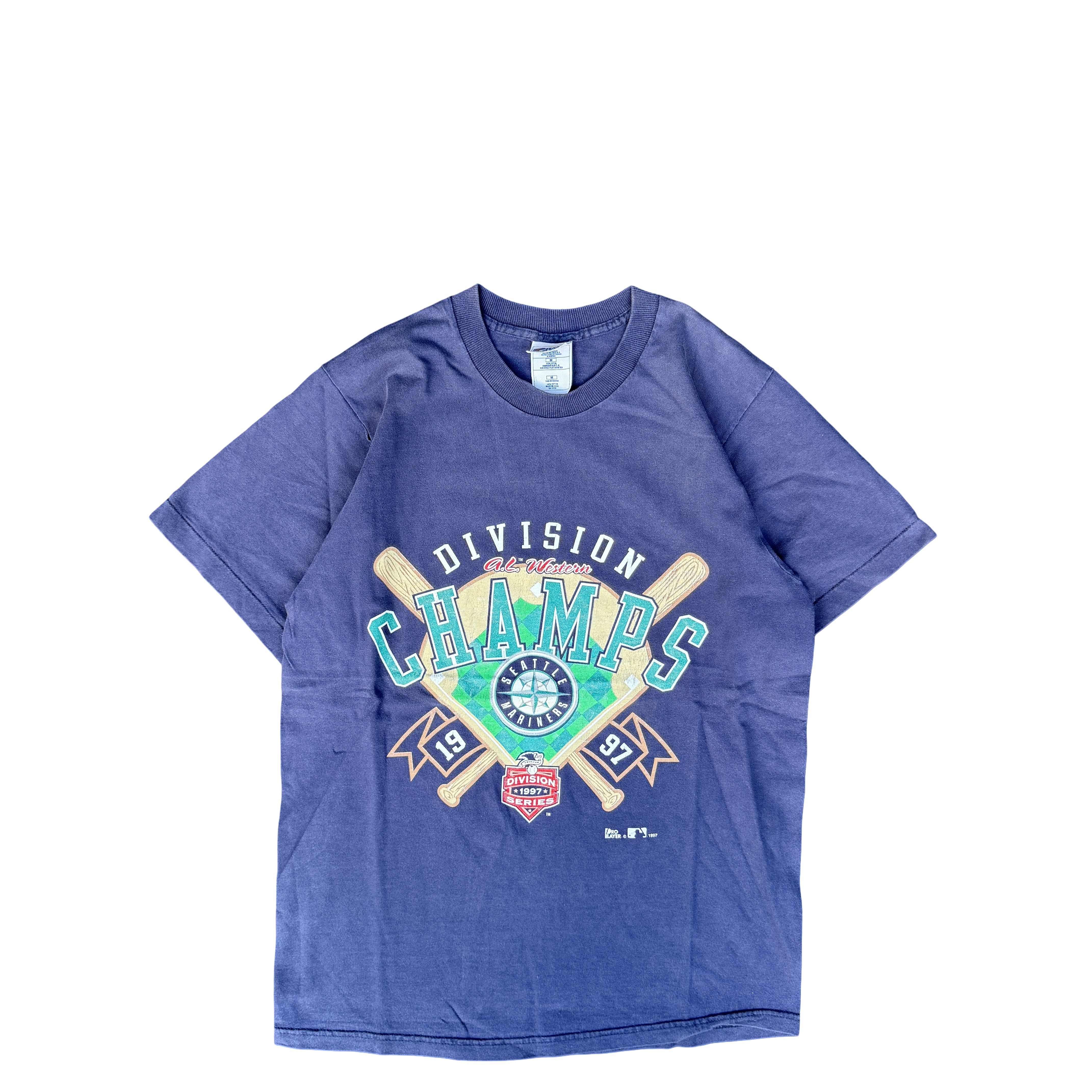 1997 Seattle Mariners Division Champs Pro Player T-Shirt (M)