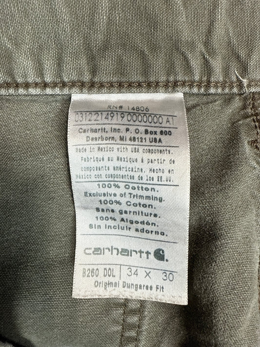 Carhartt Original Dungaree Fit Work Pants (34x30)0