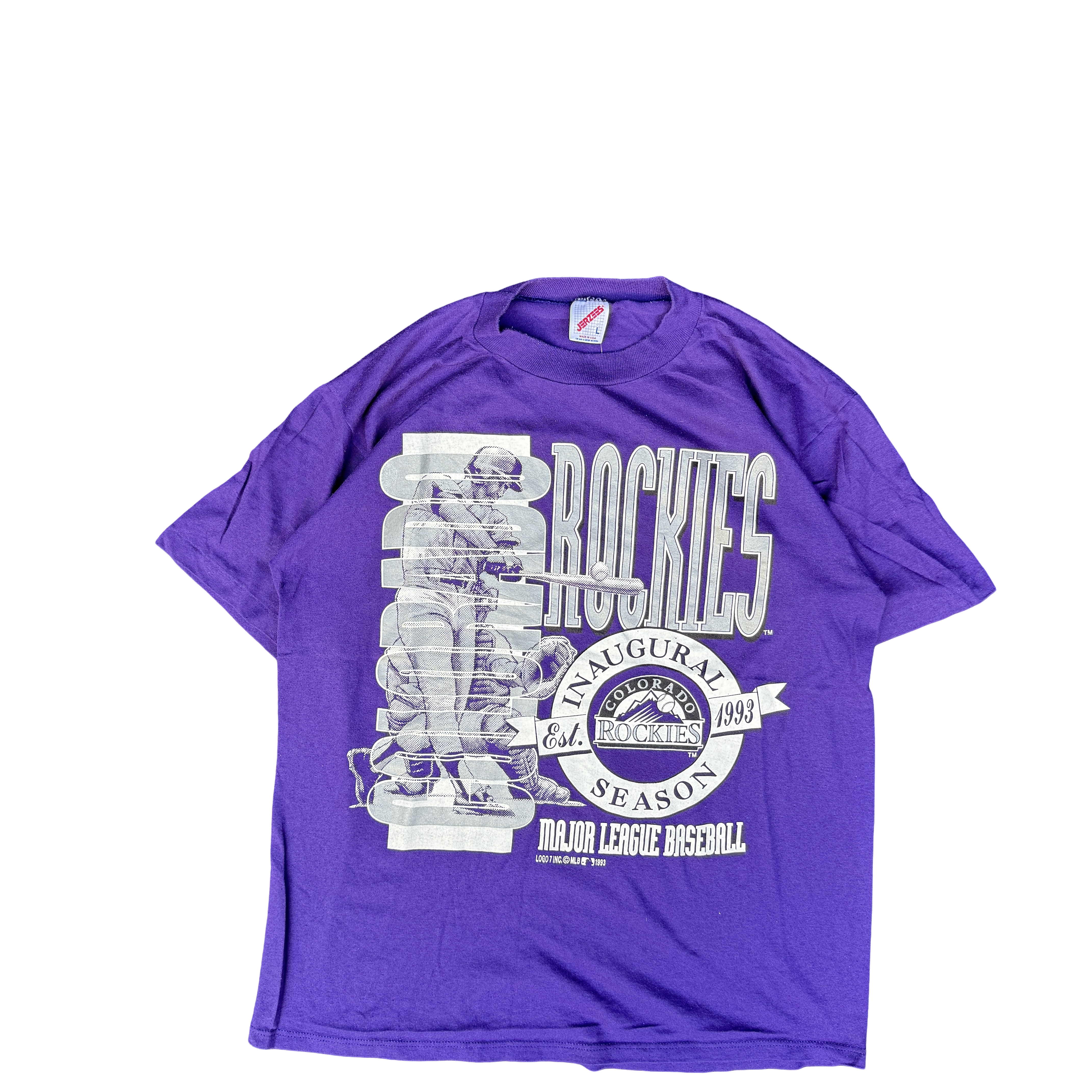 1993 Colorado Rockies Inaugural Season Graphic Tee (L)