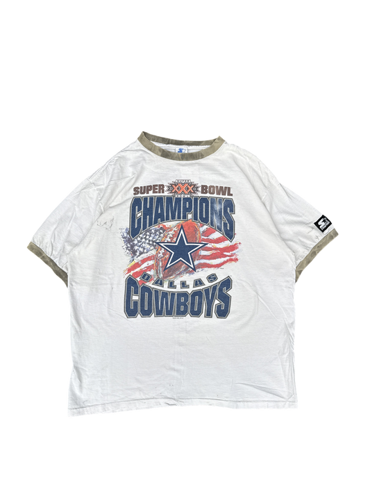 1990s Starter Dallas Cowboys Super Bowl XXX Champions Tee (XL)