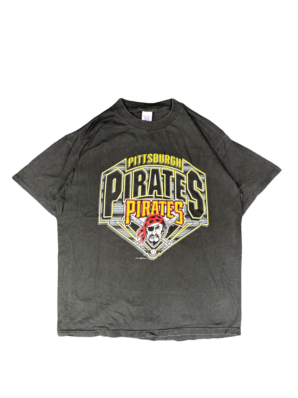 1990s Pittsburgh Pirates Logo 7 Graphic Tee (XL)