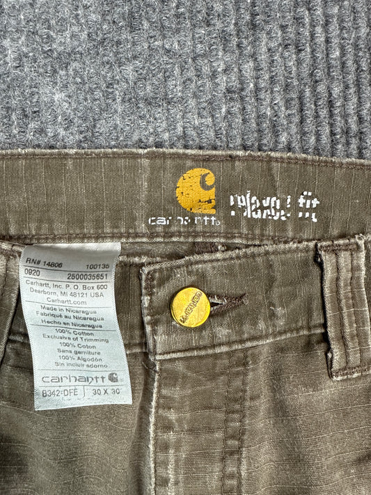 Carhartt Relaxed Fit Double Knee Work Pants (30x30)