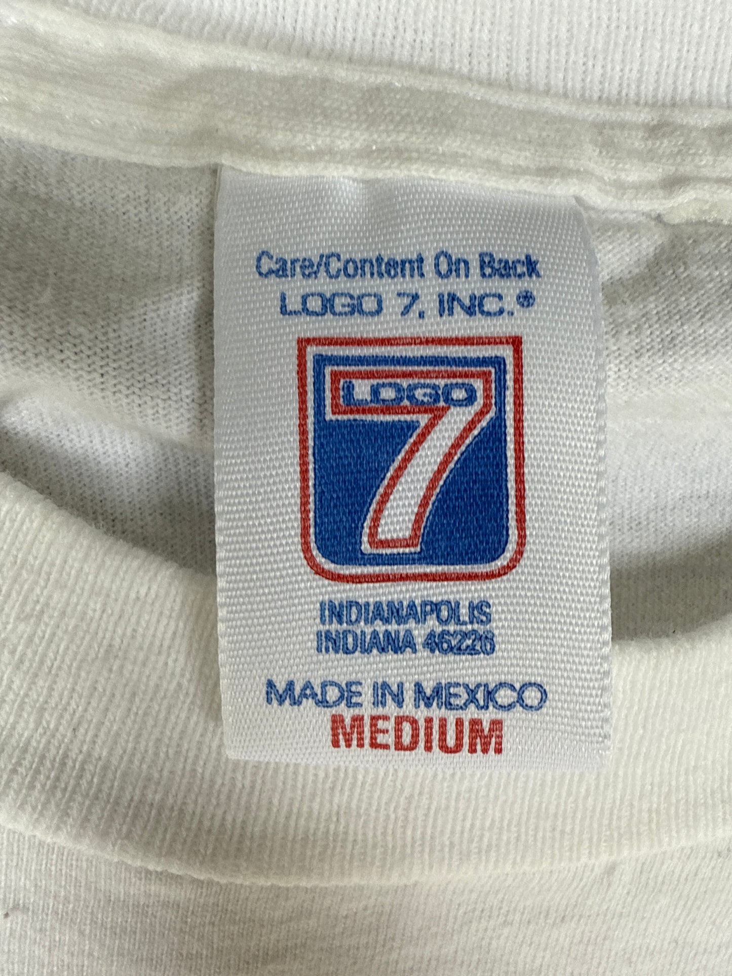 1998 Denver Broncos Super Bowl XXXII Champions Logo 7 Tee (M)