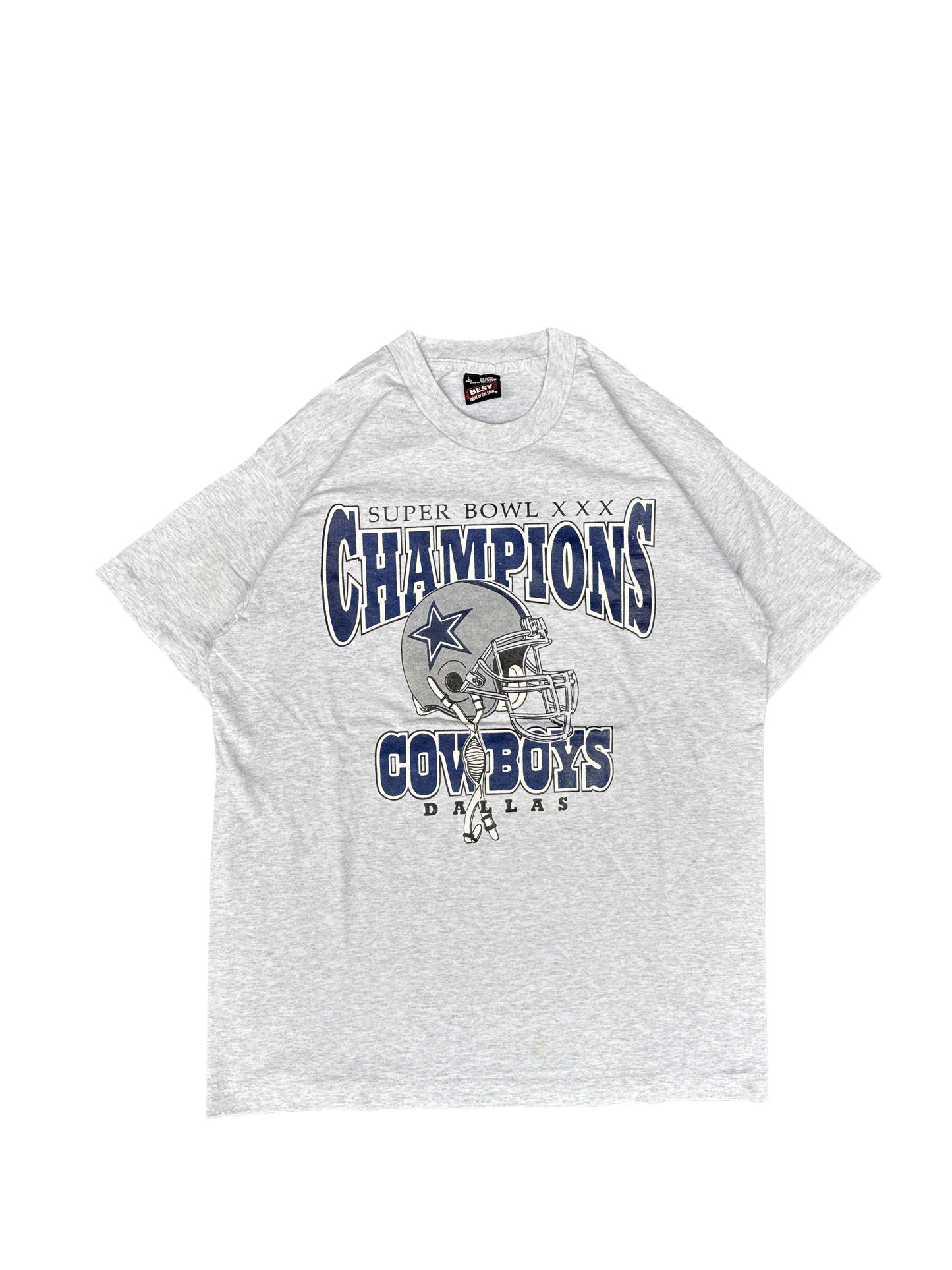 1996 Dallas Cowboys Super Bowl XXX Champions T-Shirt (L)