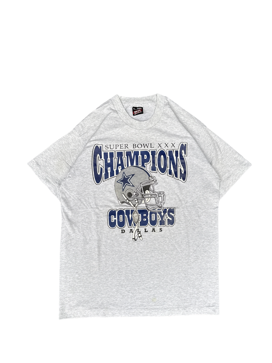 1996 Dallas Cowboys Super Bowl XXX Champions T-Shirt (L)