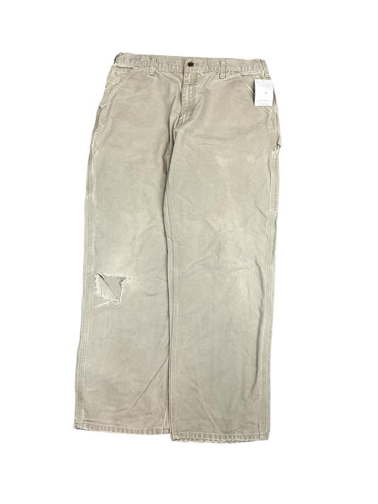 Carhartt Dungaree Fit Canvas Work Pants (36x32)