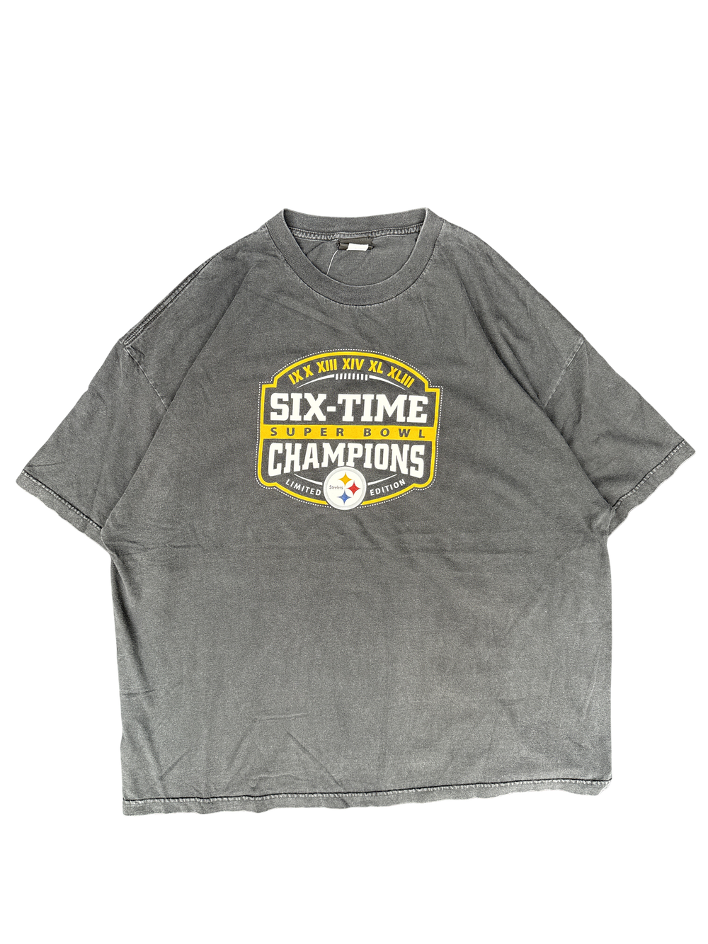 Reebok Six-Time Super Bowl Champions Graphic Tee (2XL)