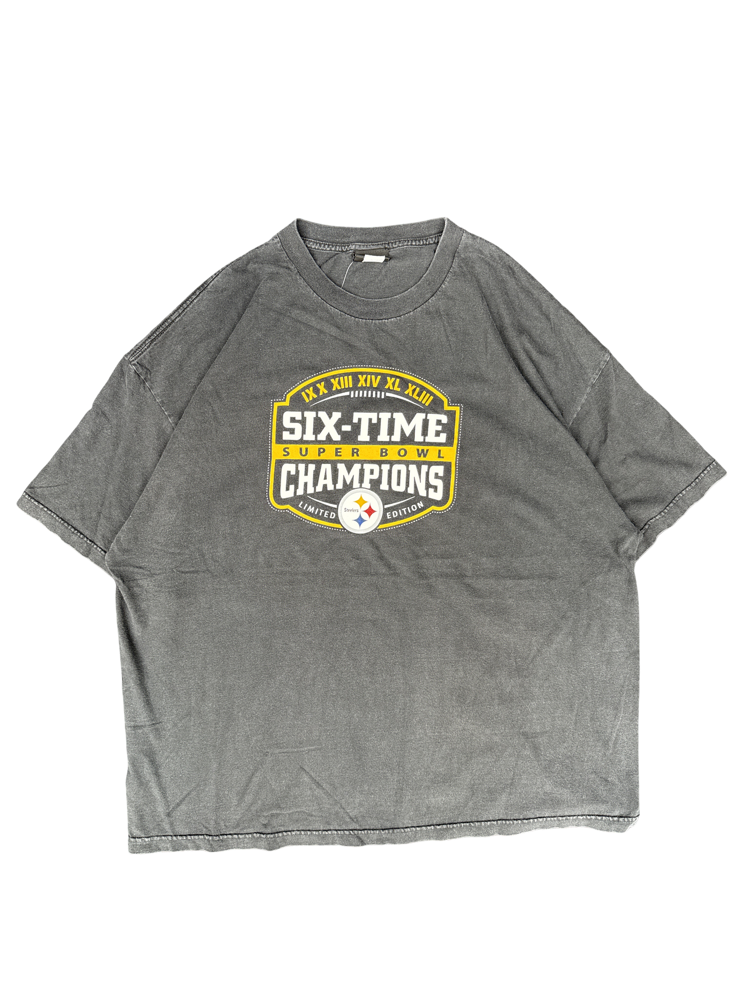 Reebok Six-Time Super Bowl Champions Graphic Tee (2XL)