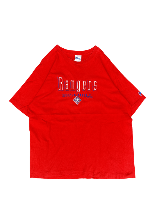 1990s Pro Player Rangers Baseball T-Shirt (XXL)