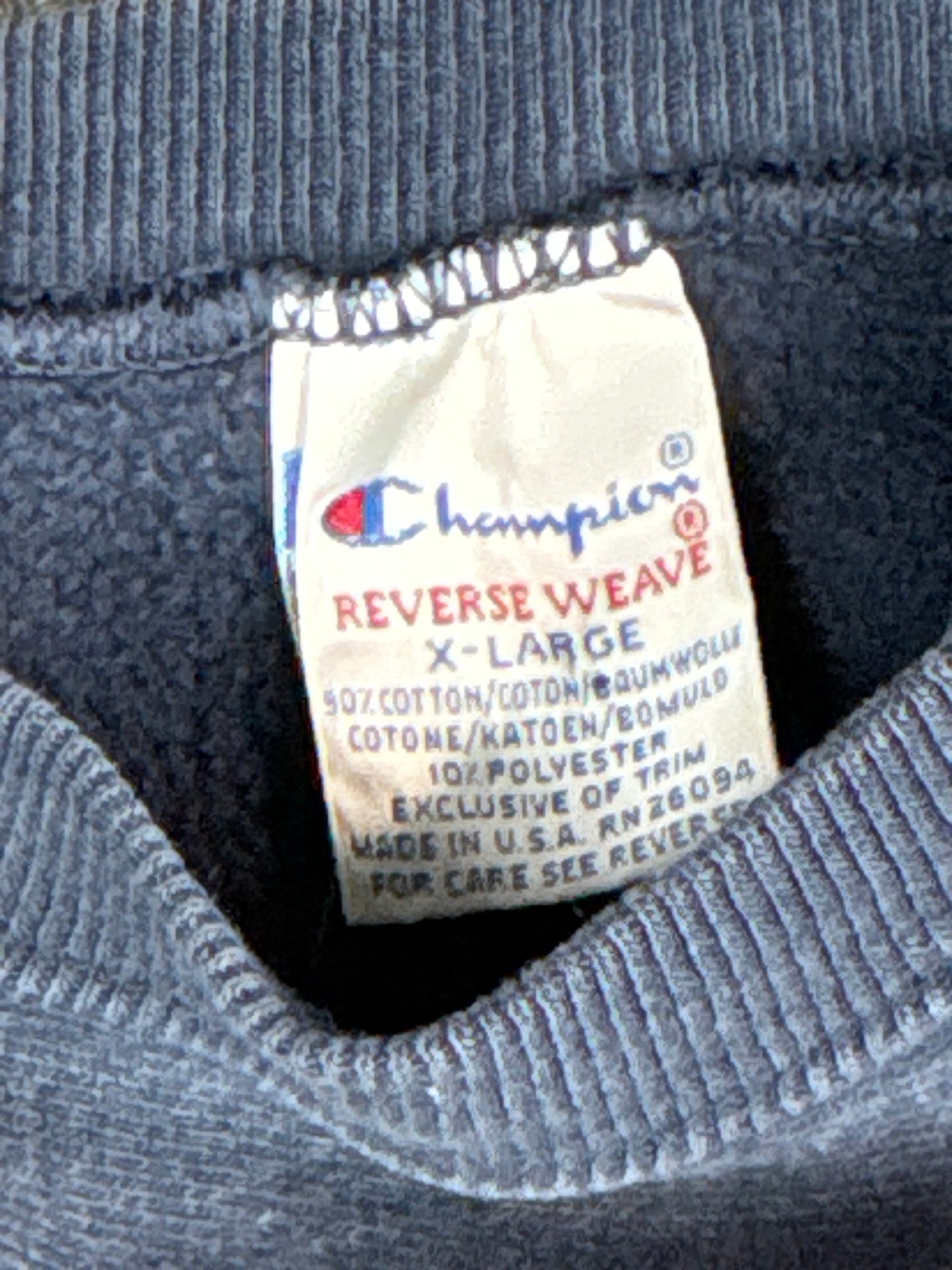 Champion Reverse Weave Notre Dame Football Sweatshirt (XL)