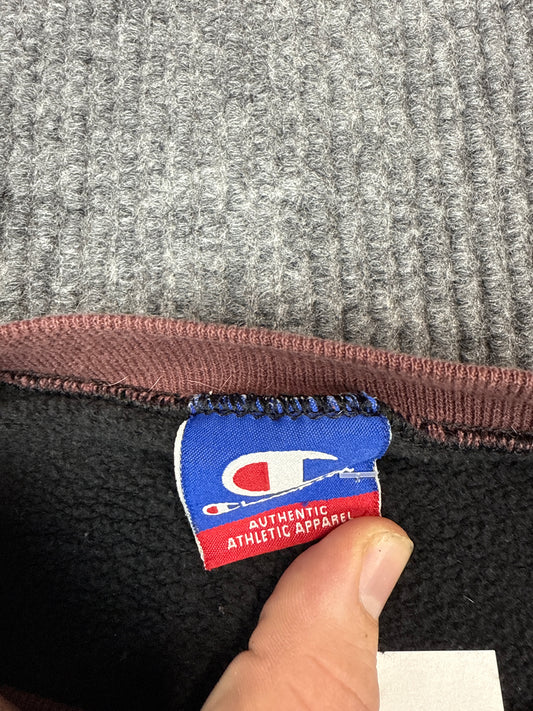 1990s Champion Two-Tone Crewneck Pullover (2XL)
