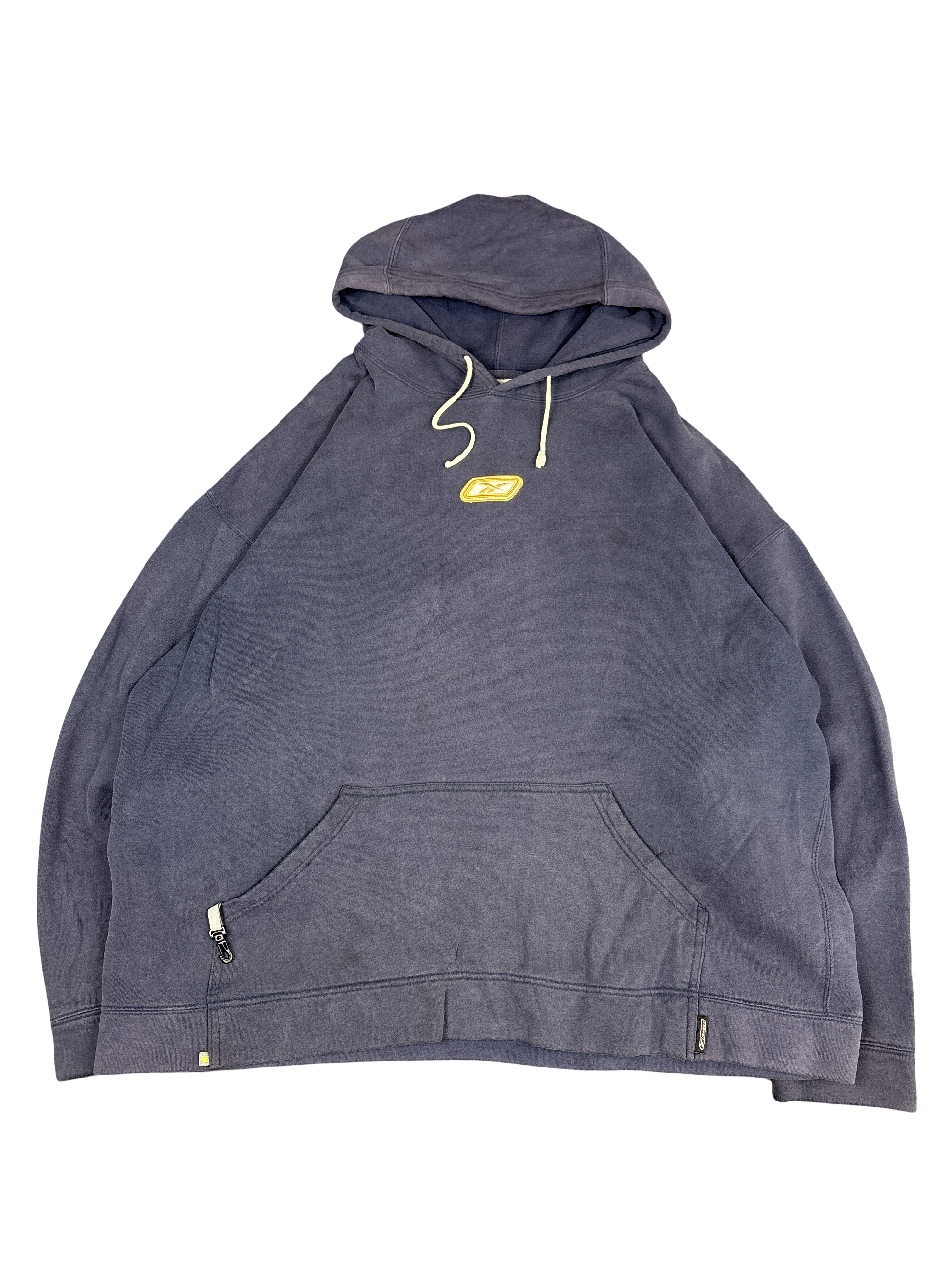 Y2K Reebok Logo Pullover Hoodie (2XL)