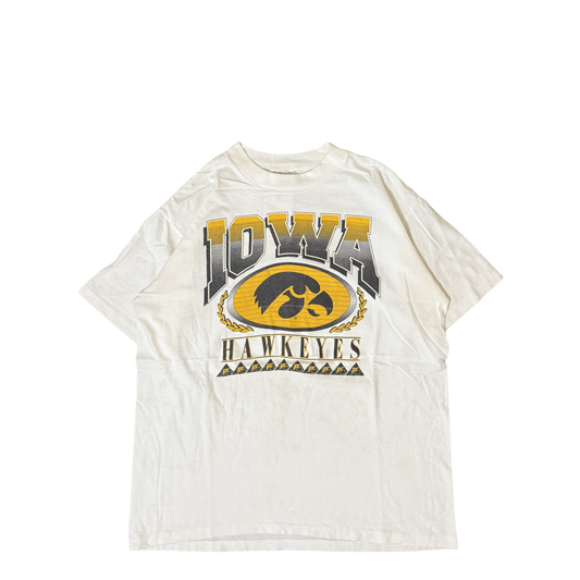 1992 Iowa Hawkeyes RAGBRAI XX Graphic Tee (L)