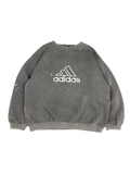 Faded Adidas Logo Sweatshirt (XL)