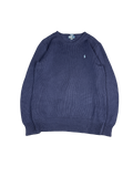 Polo Ralph Lauren Navy Knit Pullover Sweater (XL)