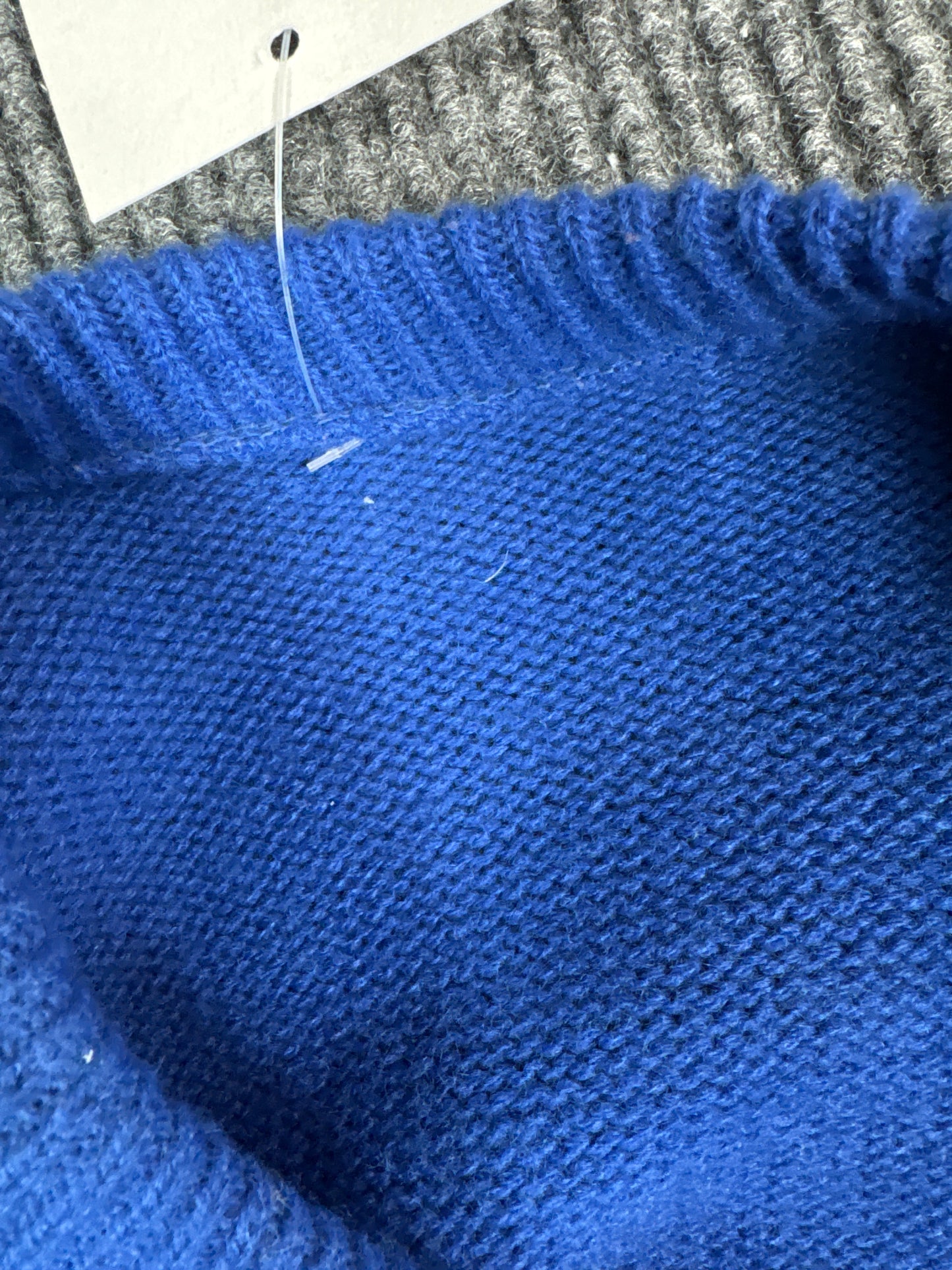 Retro New York Giants Knit Pullover Sweater (M)