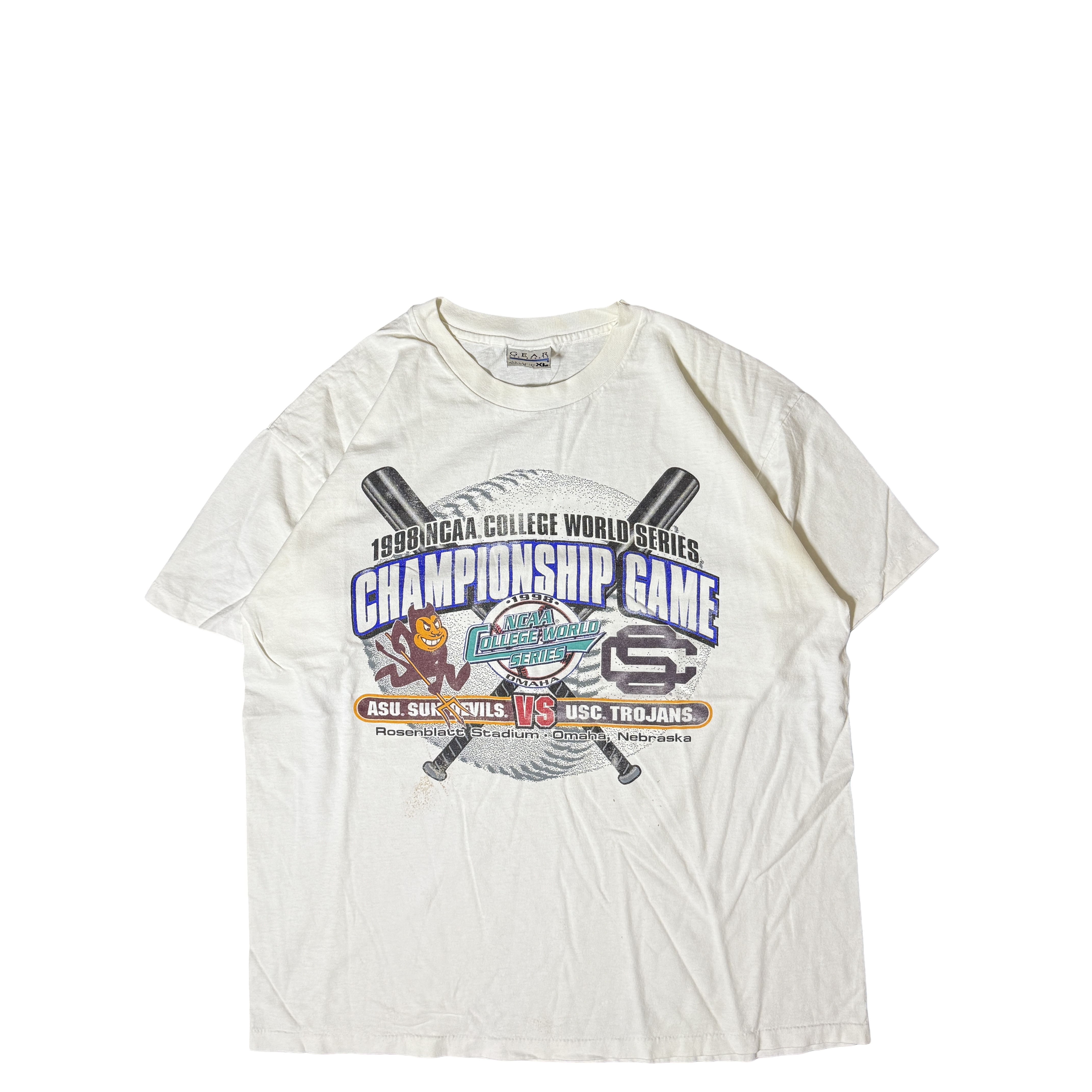 1998 NCAA College World Series Championship Game Graphic Tee (XL)