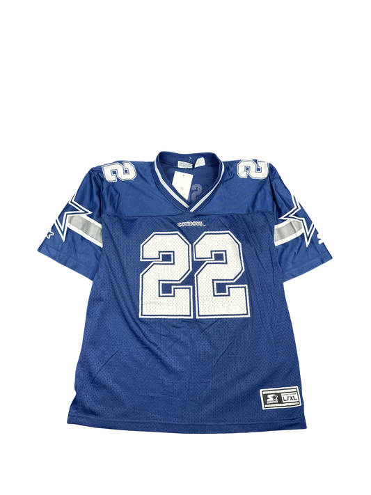 1995 Starter Dallas Cowboys E. Smith #22 NFL Jersey (L/XL)