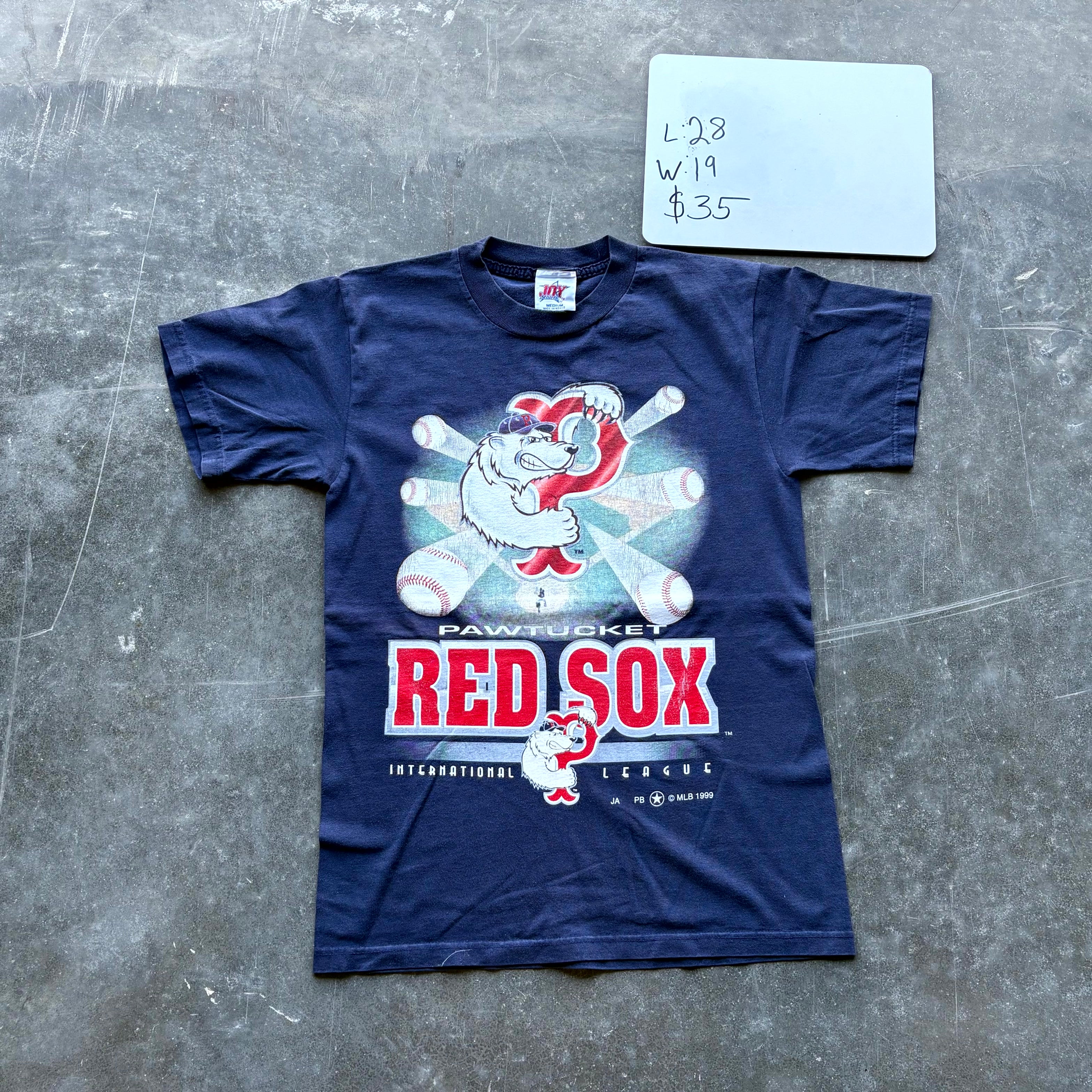 1990s Pawtucket Red Sox Baseball Graphic Tee (S)