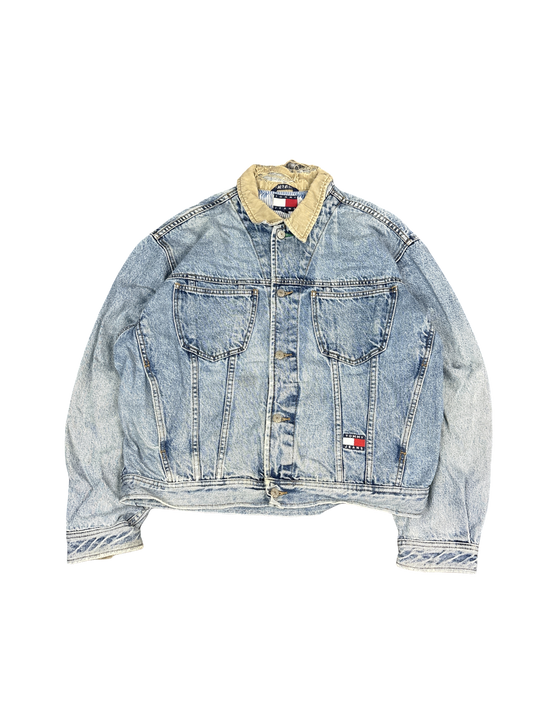 1990s Tommy Jeans Denim Jacket (L)