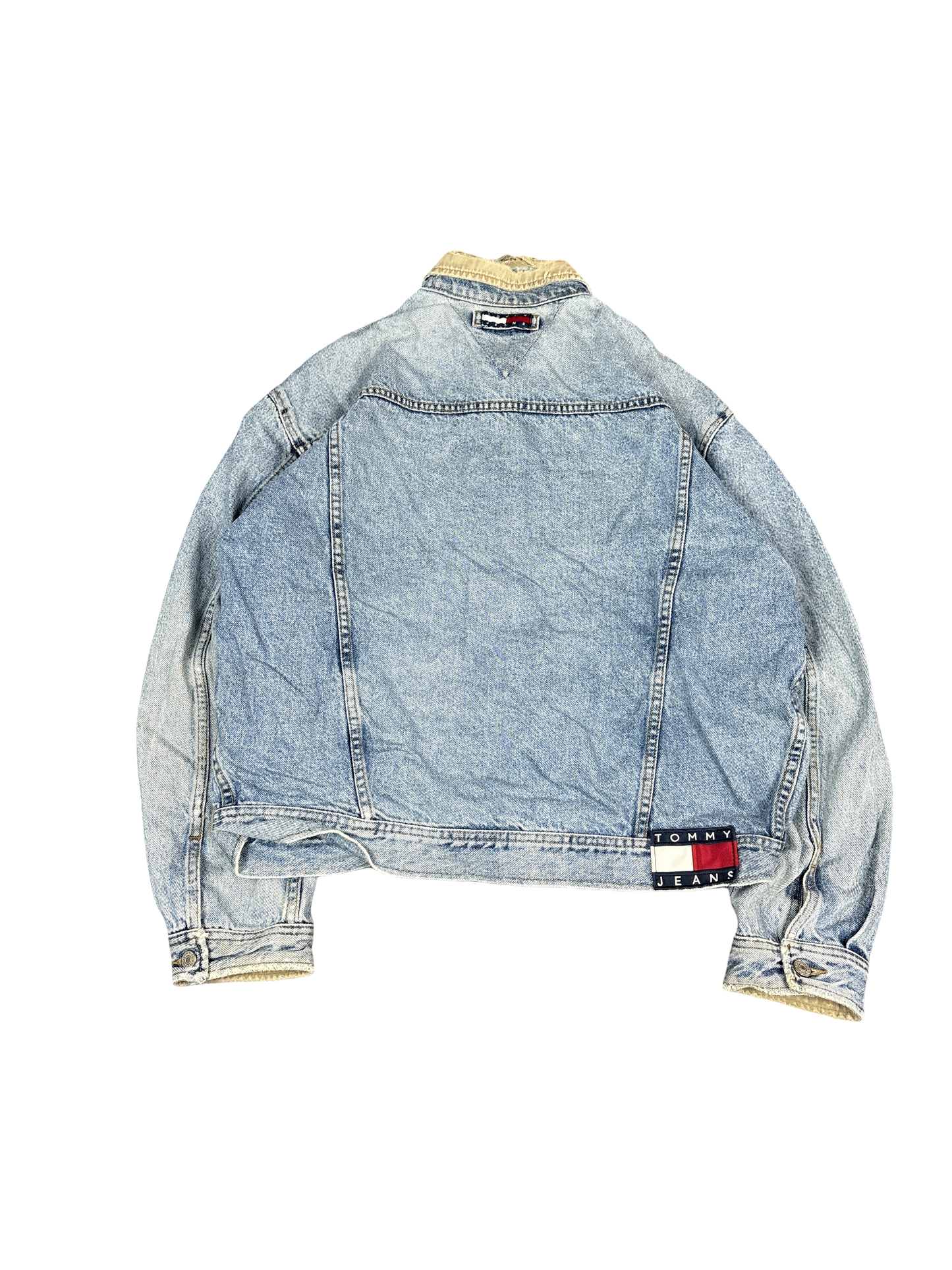 1990s Tommy Jeans Denim Jacket (L)