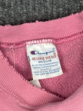 Champion Reverse Weave Pink Crewneck Sweatshirt (M)