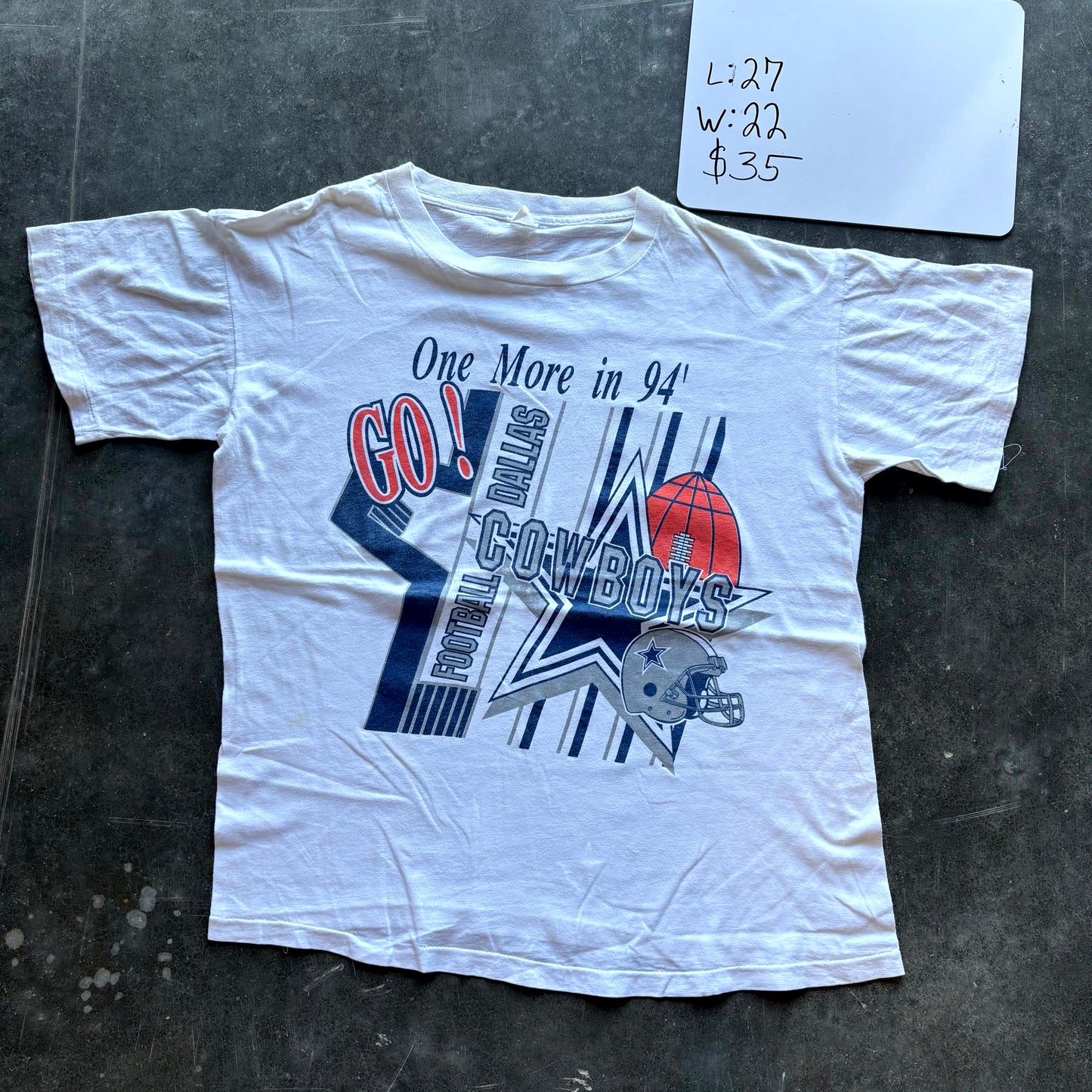 1994 Dallas Cowboys NFL Graphic Tee (L)