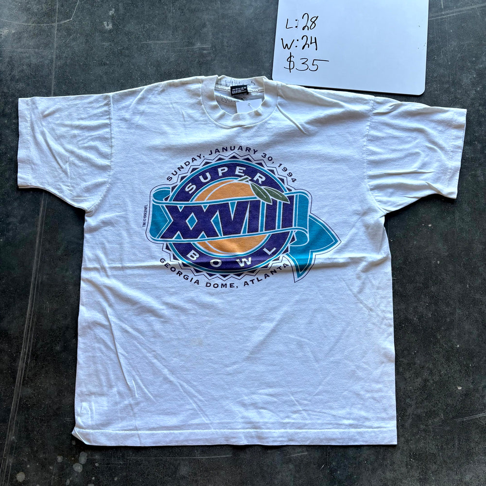 1994 Super Bowl XXVIII Graphic T-Shirt (XL)