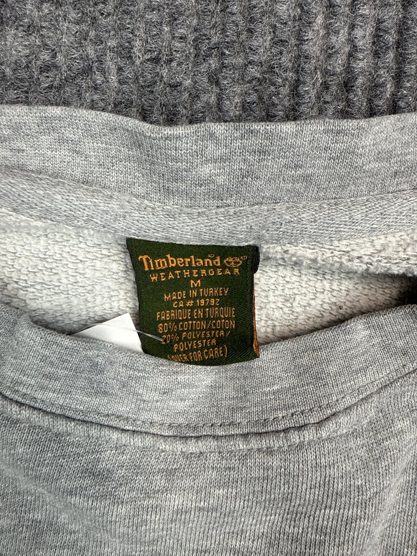 Timberland Weathergear Grey Logo Sweatshirt (M)