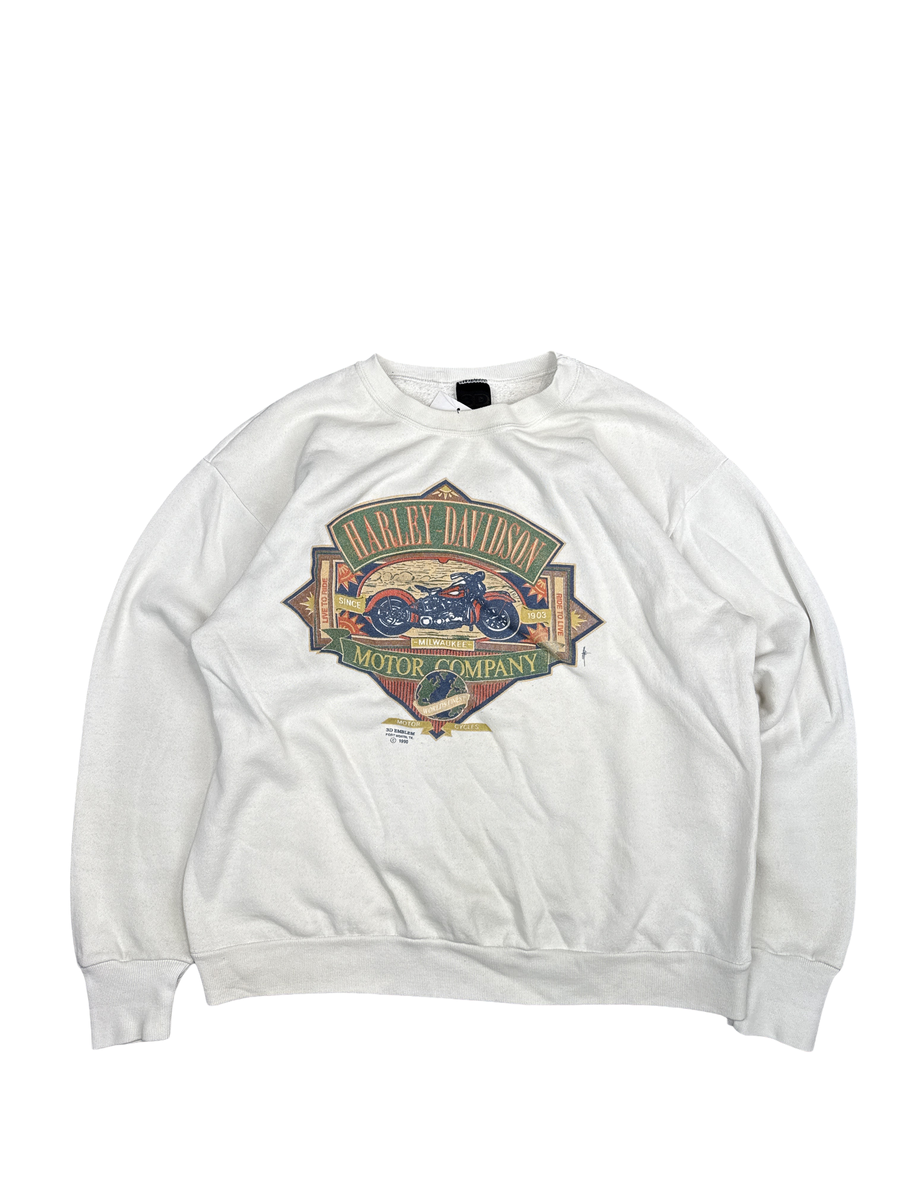 1990s Harley-Davidson Low Country Sweatshirt (M)