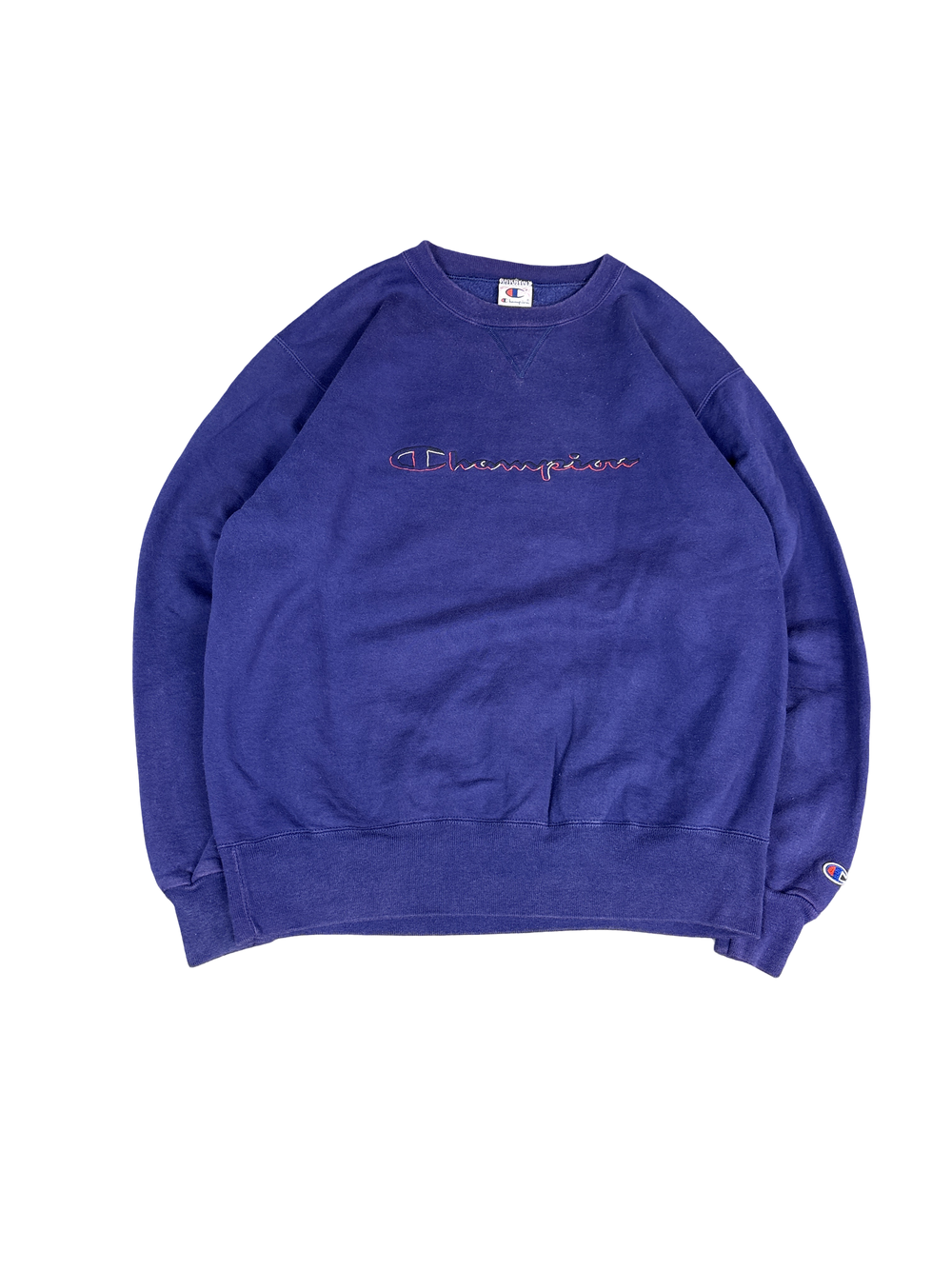 1990s Champion Reverse Weave Purple Sweatshirt (XL)