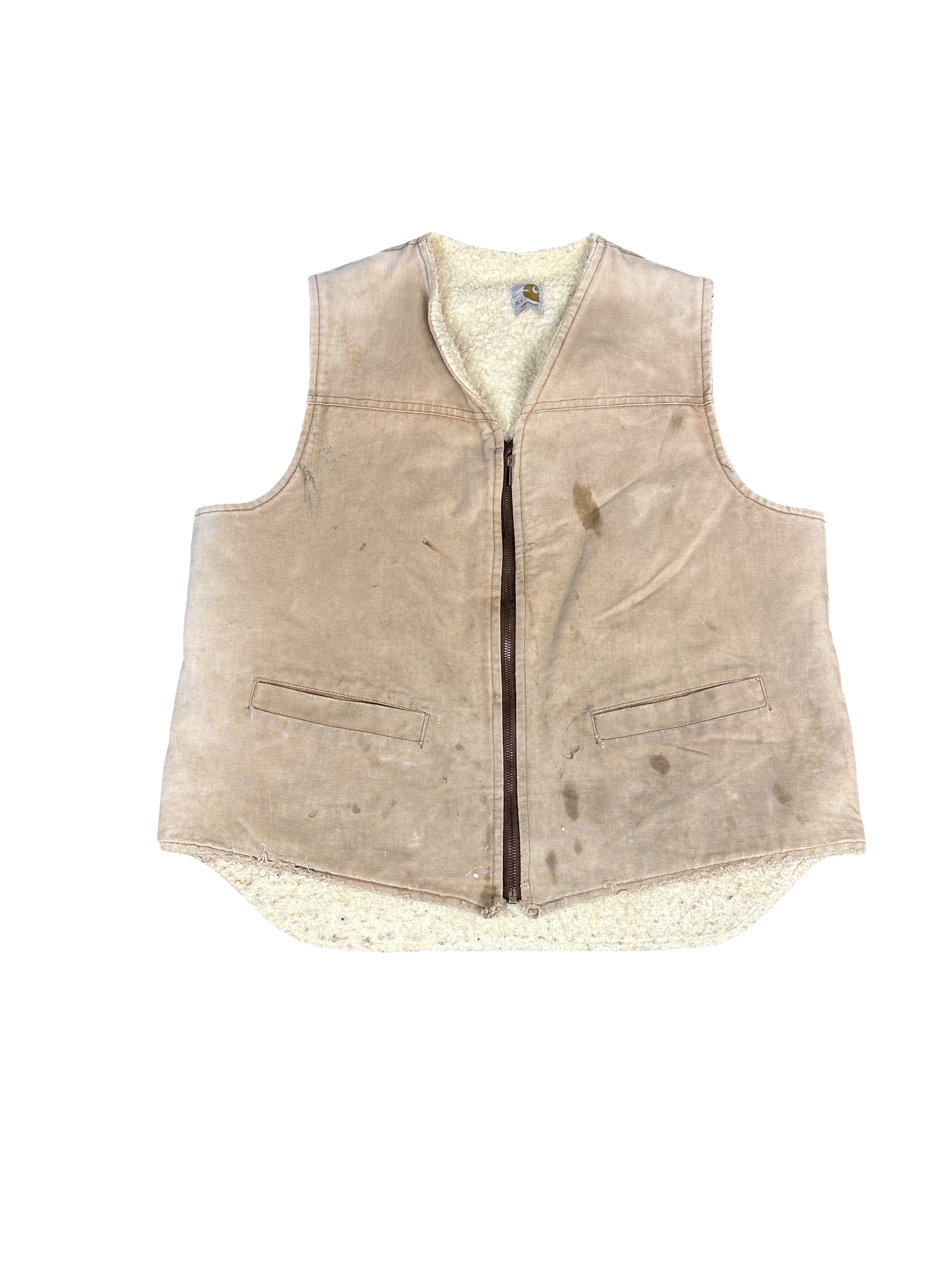 Carhartt Sherpa-Lined Work Vest (XL)