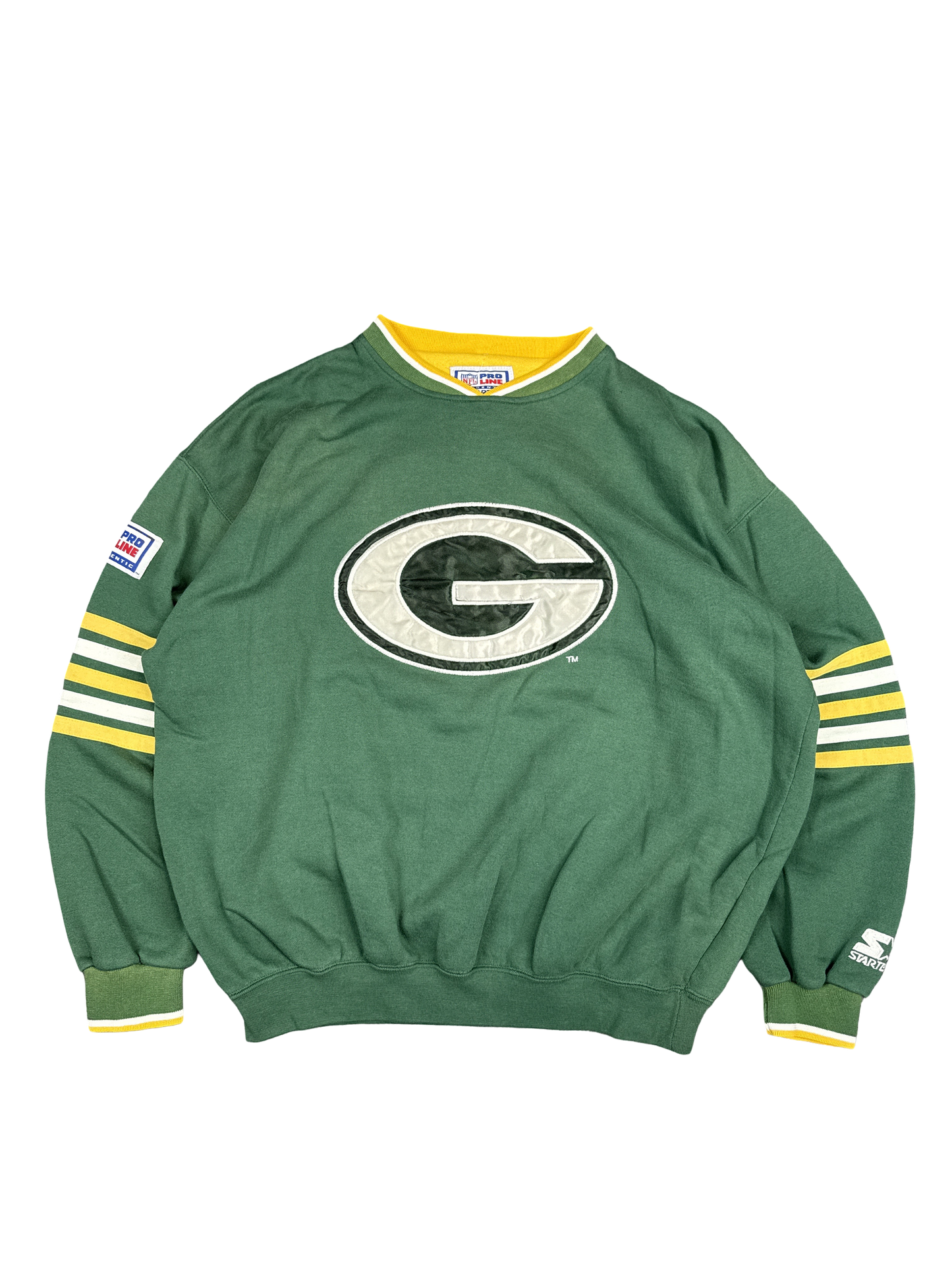 1990s Starter NFL Green Bay Packers Sweatshirt (L)