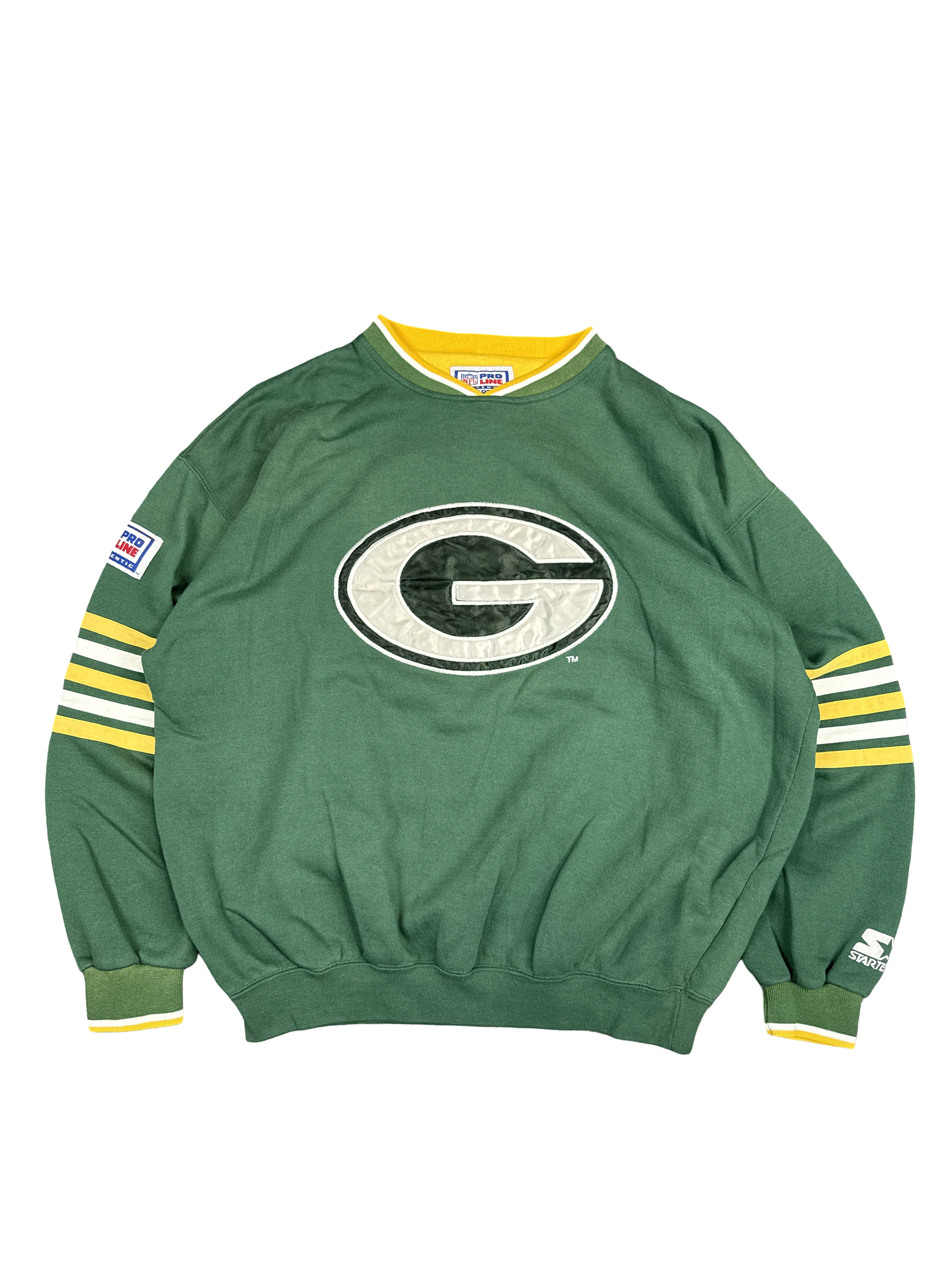 1990s Starter NFL Green Bay Packers Sweatshirt (L)