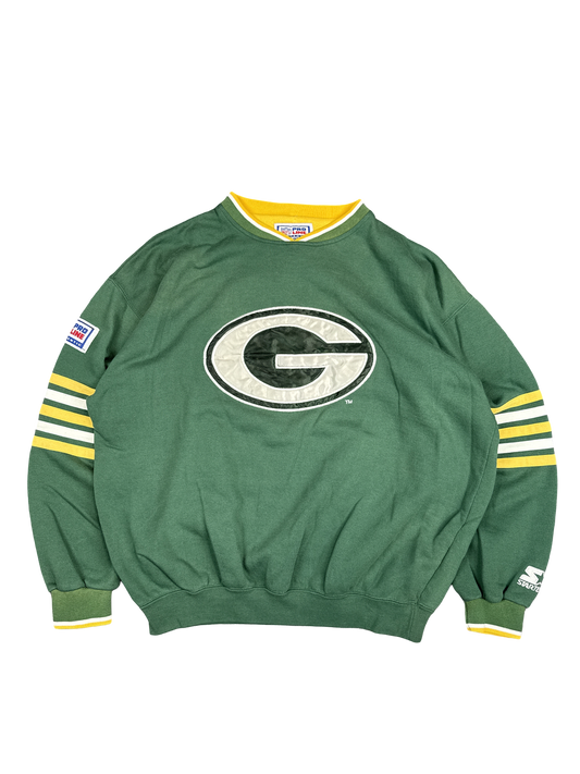 1990s Starter NFL Green Bay Packers Sweatshirt (L)