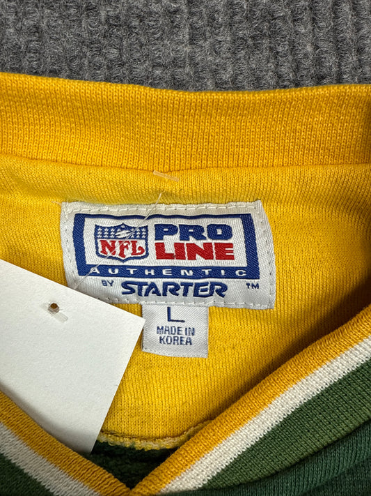 1990s Starter NFL Green Bay Packers Sweatshirt (L)