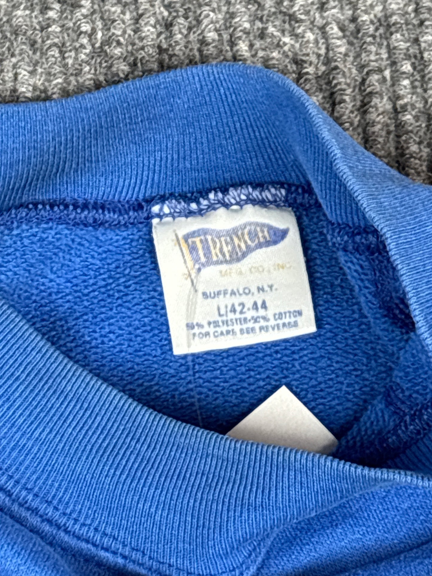 1990s Buffalo Bills Trench NFL Sweatshirt (L)