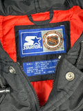 1990s Starter NHL Philadelphia Flyers Hooded Jacket (2XL)