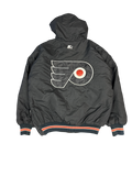 1990s Starter NHL Philadelphia Flyers Hooded Jacket (2XL)