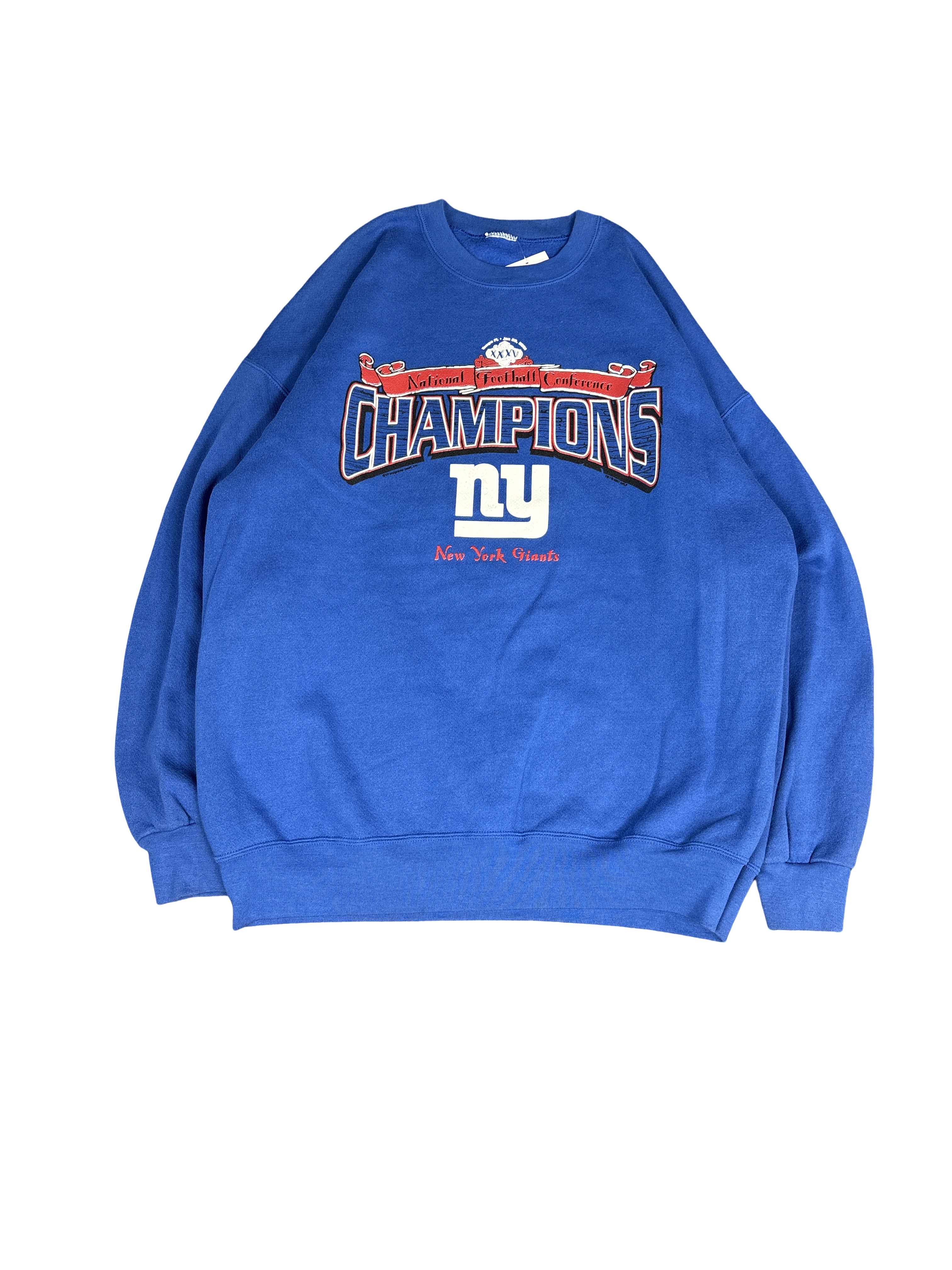 1990s New York Giants NFC Champions Sweatshirt (2XL)