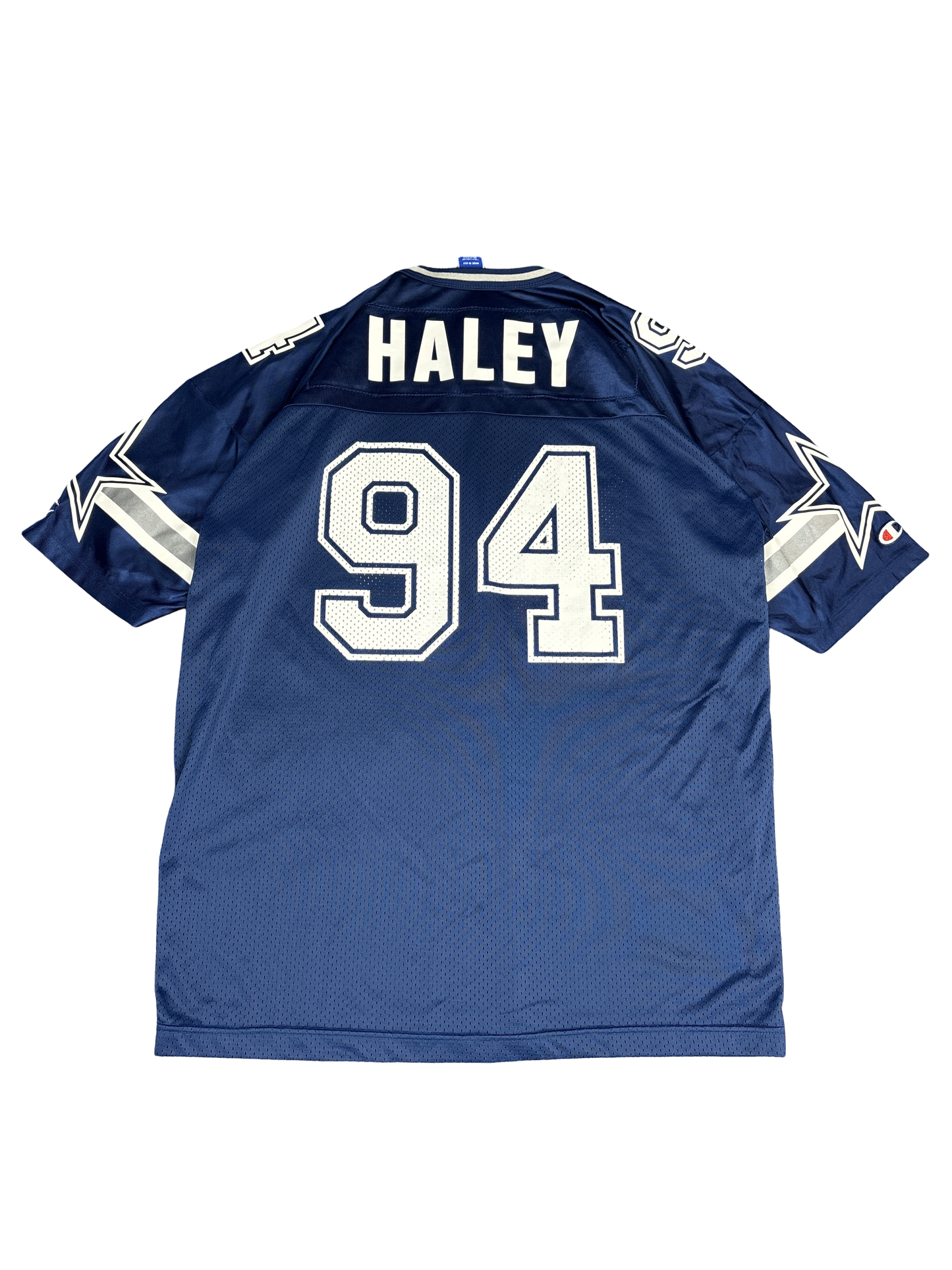 1990s Champion Dallas Cowboys #94 Haley Football Jersey (2XL)
