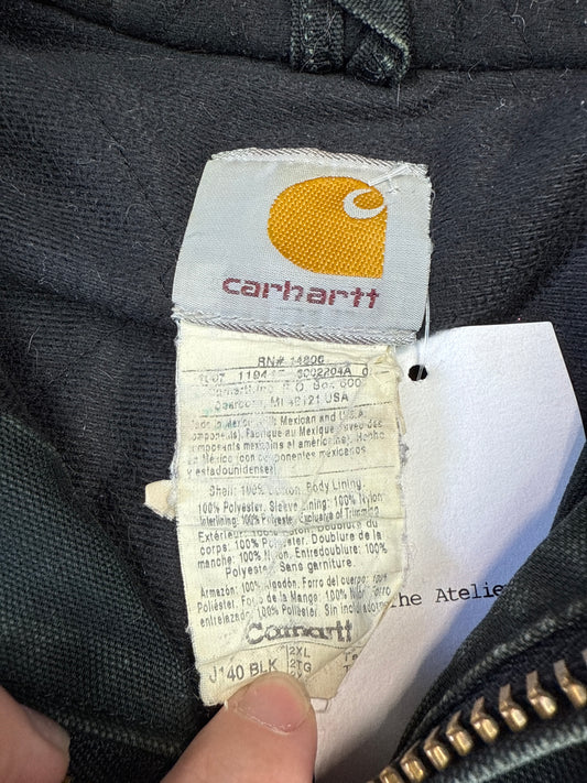 Carhartt Duck Canvas Hooded Jacket (2XL)