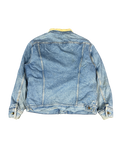 1980s Lee Sherpa Lined Denim Jacket (M)